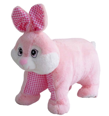 pink bunny pillow