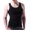 Black, variant on Virmaxy Men's Solid Color Round Neck Sports Fitness Tank Top Gym Sleeveless Quick-drying Bodybuilding Shirts Fitness Athletic Muscle Tee Black L