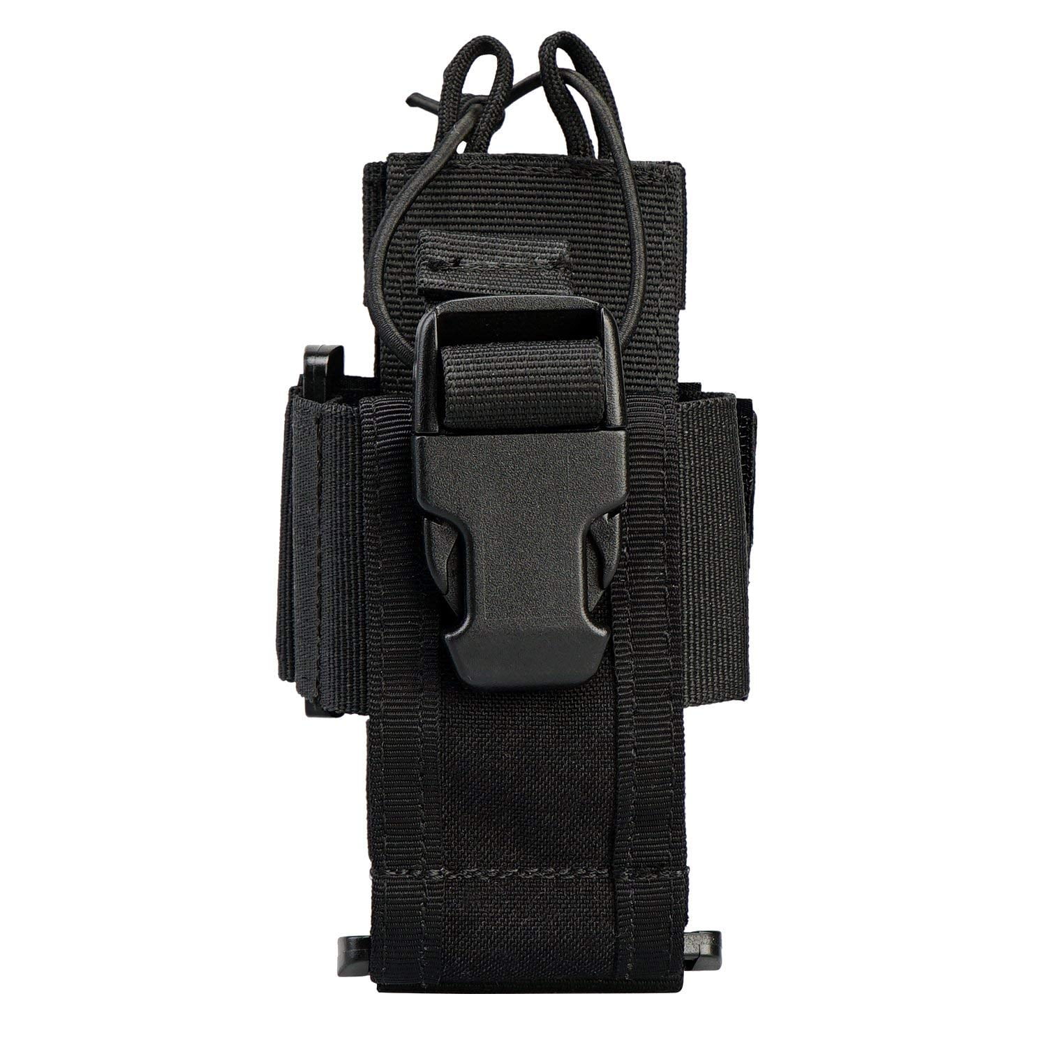 Adjustable Radio Holder Tactical Military Holster Open Top Waist Pouch Nylon #ur 