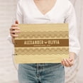 thumbnail image 1 of Darling Souvenir Personalized Engraved Laser Cut Wedding Guest Book Wooden Cover Sign-in Book Registry Guestbook Scrapbook-2W, 1 of 7