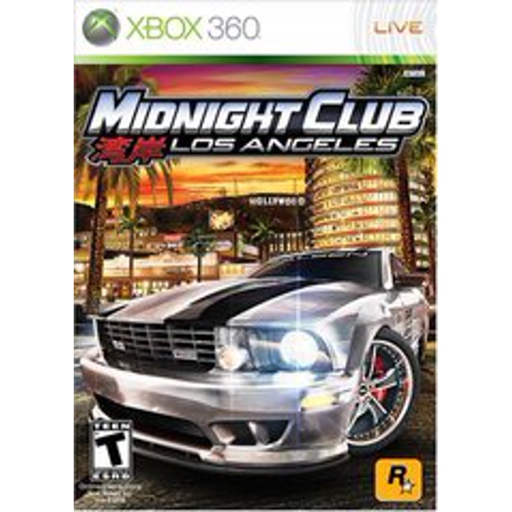 Midnight Club Los Angeles Xbox360 (Refurbished) Xbox One Walmart