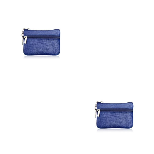 Qarigey Cartera de cuero para mujer, almacenamiento de llaves, portátil, de viaje, escuela, tienda, llavero, monedero, organizador de monedas, Type2 NO2