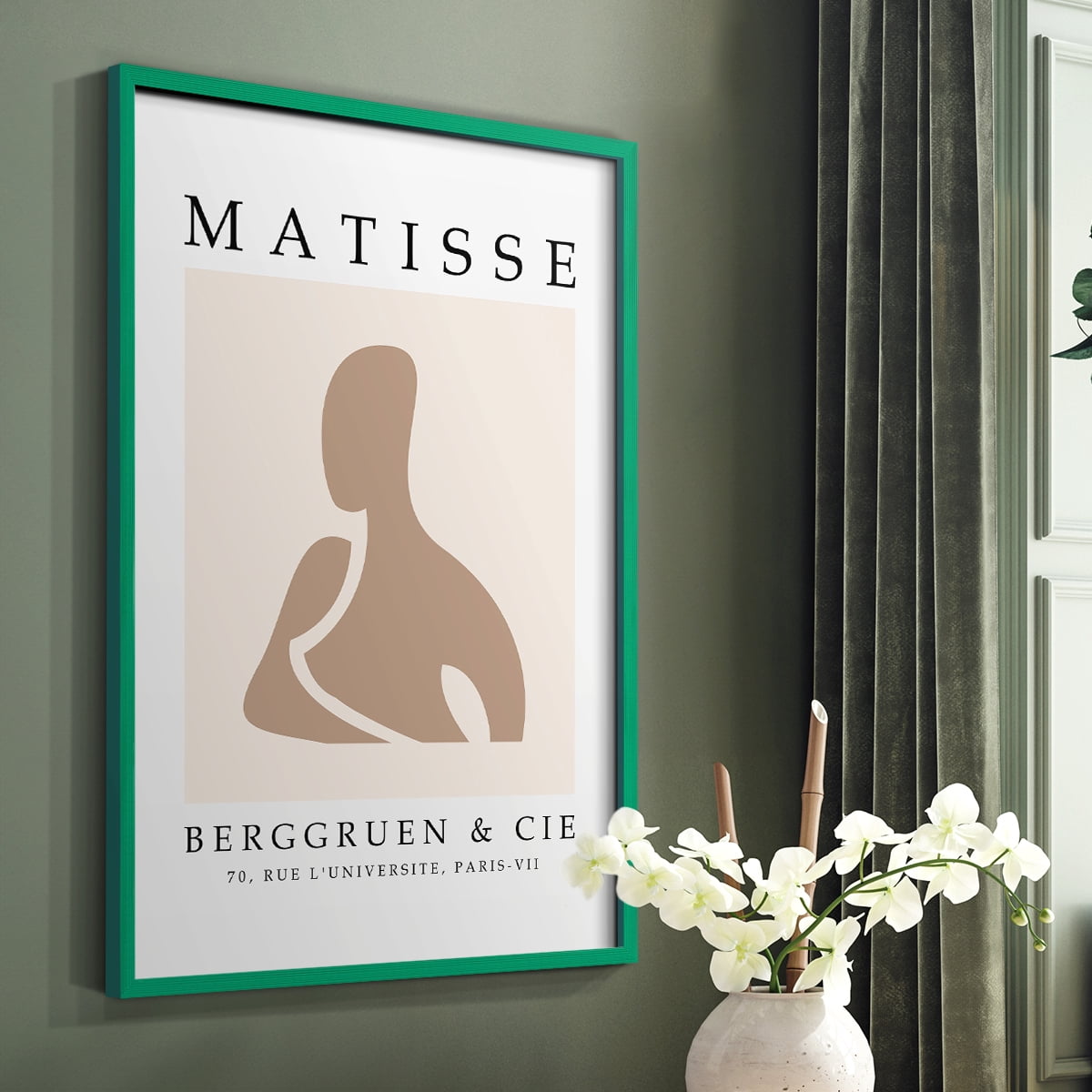 Matisse CI Framed Print - Solid Wood