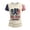 Beige, variant on Women's 911 25th Anniversary Tshirt, American Flag Shirt Round Neck Short Sleeve T-Shirt, 911 Memorial Patriotic We Will Never Forget Tee