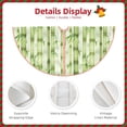 thumbnail image 3 of Sikiie Bamboo Stems And Leaves Christmas Tree Skirt, Christmas Tree Decorations, Christmas Decor, Tree Mat Decoration(30-48IN)-48", 3 of 6