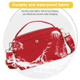 thumbnail image 4 of Bolso bandolera riñonera pequeña ajustable rojo LIUYMXG, 4 of 5
