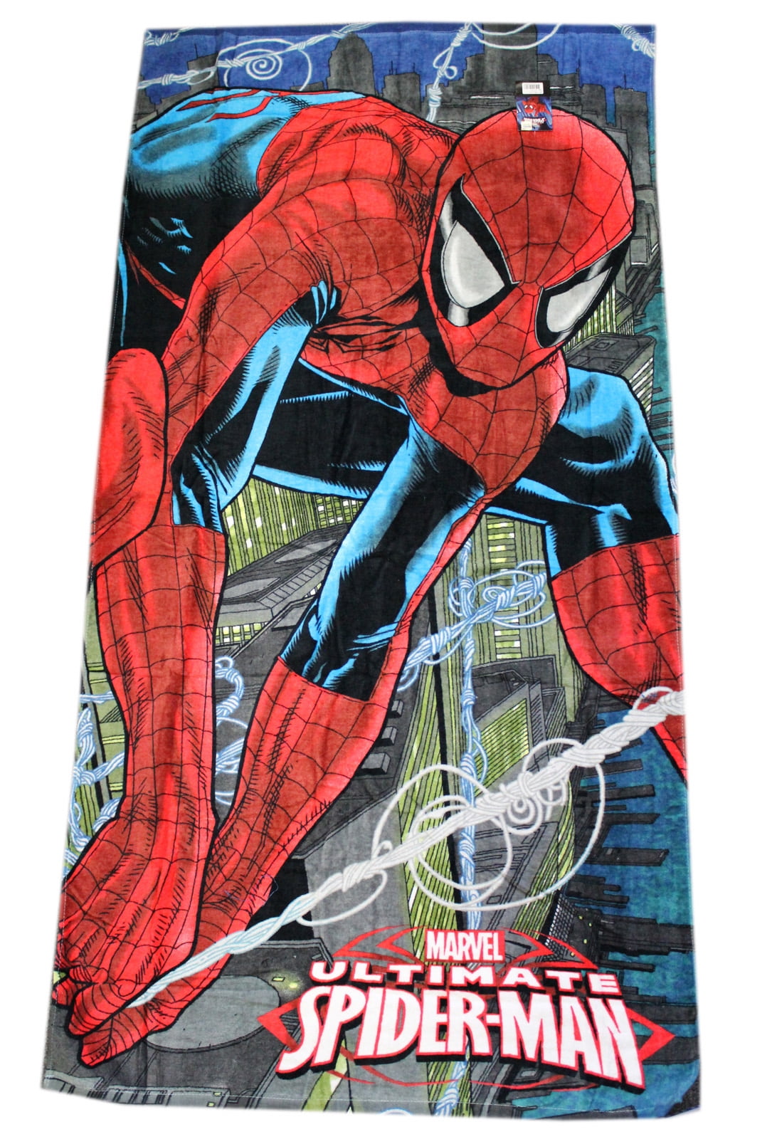 Marvel's Ultimate SpiderMan Shadowy Graphic Beach/Bath Towel