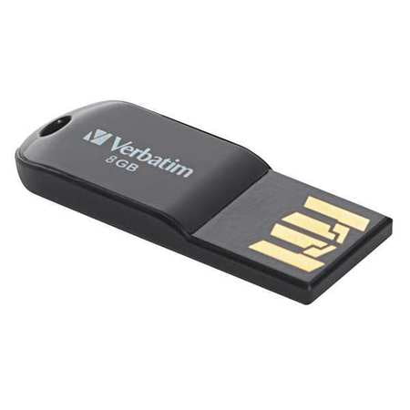 VERBATIM 44049 Store n Go Micro USB 2.0 Drive,8GB, Blk G4257018 VERBATIM 44049 Store n Go Micro USB 2.0 Drive,8GB, Blk G4257018
