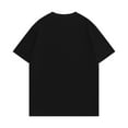 thumbnail image 6 of Yteetum Black Men's Tee Shirts Summer Solid Color Comfortable Stretch Casual Athletic Pullover Crew Neck Short Sleeve T-shirts Tops, 6 of 8