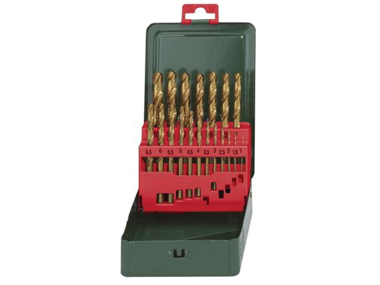 Metabo HSSTin Drill Bit Set, 19 Piece