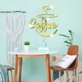 thumbnail image 2 of Wall Sticker Set for and Restaurants Acrylic Coffee Cup Wall Decals with Modern Kitchen Theme for Interior, 2 of 3