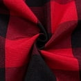 thumbnail image 5 of Coolmee Gray and White Buffalo Checkered Tablecloth Farmhouse Gingham Plaid Yarn Dyed Textured Table Cloth Wrinkle Free Table Covers for Outdoor Picnic, Kitchen and Holiday Dinner, 55 × 102 Inch, 5 of 7