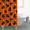 thumbnail image 4 of Halloween Ghost Silhouettes Pattern Shower Curtain 36"x72" ,Bathroom Decorative Shower Curtains Set with 12 Hooks,Modern Waterproof Washable Shower Curtain, 4 of 6