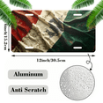 thumbnail image 2 of 1 Pcs 2D Flat License Plate Covers & Frames, Italian Flag For Decorative Front, Waterproof For Decoration Aluminum License Plate Covers & Frames Cover For Men Women, 12" X 6", 2 of 7
