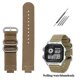 thumbnail image 3 of Correa de reloj de nailon modificada para Casio AE1200WH/1300/1000/1500 AE-1200 A158W A159 Correa de muñeca deportiva para exteriores impermeable 24*18 mm, 3 of 5
