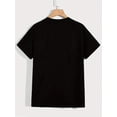 thumbnail image 3 of Jason Wallis Vintage Halloween-Inspired Cotton T-Shirt - Funny Michael Myers Print, Casual, Loose Fit, Machine Washable, Solid Color, Heat Transfer, 3 of 7