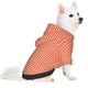 thumbnail image 2 of Fotbe Orange Gingham Sudadera con Estampado para Perros Pequeños – Suéter con Capucha para Mascotas, Tela Suave de Forro Polar con Bolsillo-Medium, 2 of 7