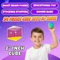thumbnail image 4 of Brain Teaser Puzzle Cube Keychains, 24-Pack Mini Maze Toys for Kids, Party Favors, Goodie Bag Fillers & Classroom Rewards, 4 of 7