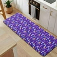 thumbnail image 5 of Purple Cartoon Unicorn Rainbow Crown Kitchen Rug Mat,Kitchen Runner Rugs Non Skid Washable,Decorative Kitchen Floor Mats for Kitchen,Sink,Laundry,17"x47.2", 5 of 7