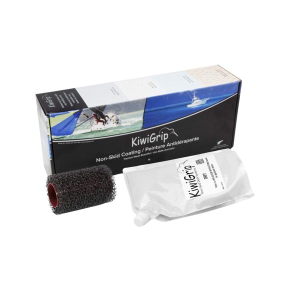 Revestimiento antideslizante KiwiGrip KG-1GP-R gris 1L para cubiertas de barcos