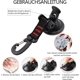 thumbnail image 5 of Suction Cup Camping Set, 4 Pieces Suction Cup Hook Camping with 4 S-Shaped Hooks/Strong Suction Cups for Car Side Awning Tent, RV, Multi-purpose Campi, 5 of 5
