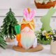 thumbnail image 1 of Decoraciones de Pascua, adornos de Pascua, decoración de Pascua, pequeño regalo, muñeca sin rostro, conejo de Pascua, decoración del festival de Pascua, muñeca de tela, decoración del festival, regalo, 1 of 6
