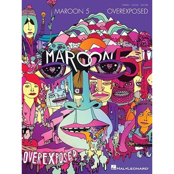 Pre-Owned Maroon 5 - Overexposed Piano, Vocal and Guitar Chords, 9781476814803, 1476814805, Paperback,