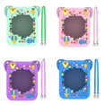 thumbnail image 2 of Étui de Protection Électronique pour Animaux de Compagnie Tout Rond Protection Électronique Animal de Compagnie Jeu Machine Résistant aux Rayures Ajustement Précis Silicone Cas Bleu, 2 of 6