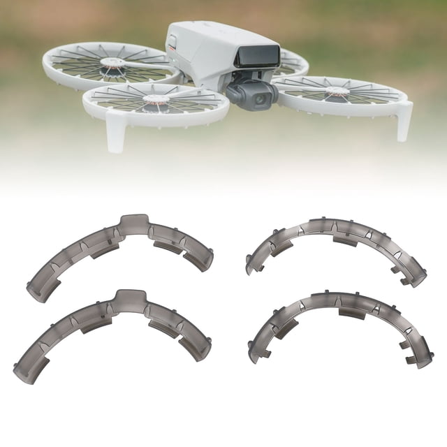 Propeller Bumper Guards for Flip Drone, Lightweight TPU Anti Collision Protective Cover, Comprehensive Guard Frame Cover for Drone Propeller