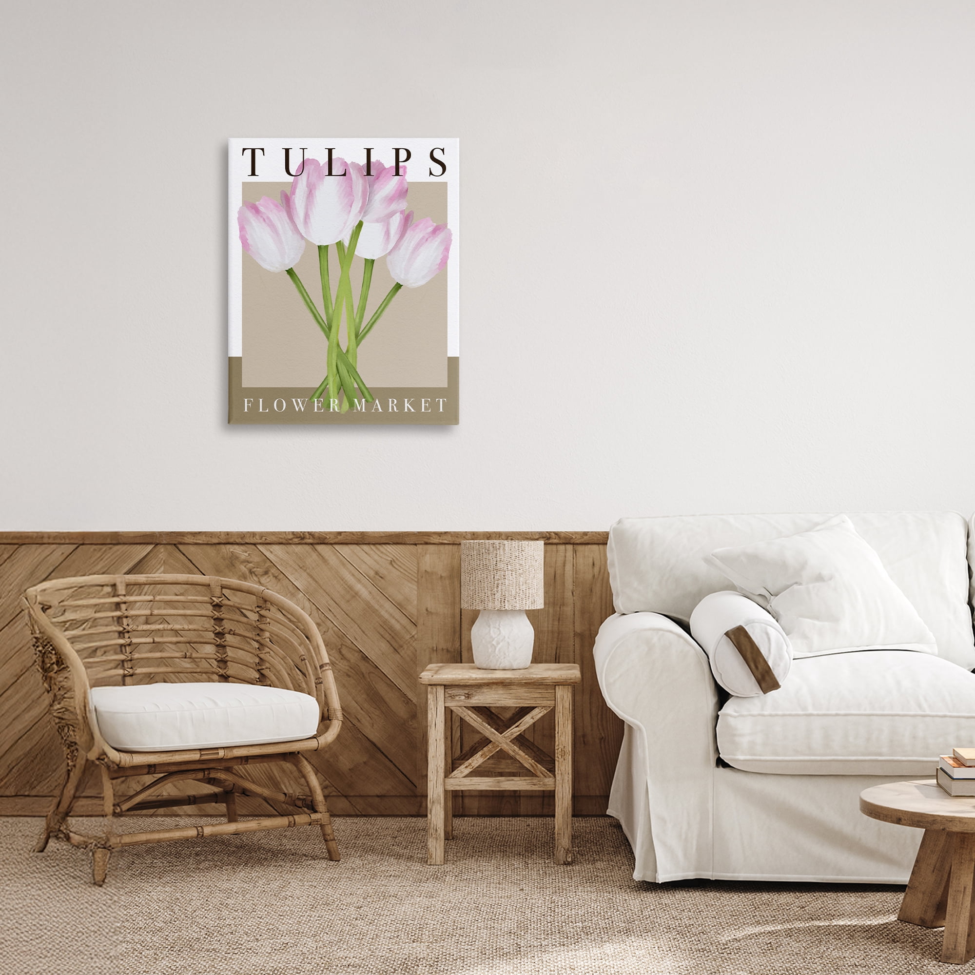 Stupell Industries Tulips Flower Market Canvas Wall Art, design by Jennifer Stith