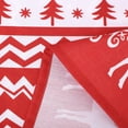thumbnail image 6 of Christmas Tablecloth, Xmas Tree Deer Print Waterproof Table Cloth Holiday Decor, 6 of 7