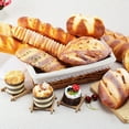 thumbnail image 4 of AMERTEER Jouet de Cuisine Boulangerie Pain Gâteau Faux Beignets Modèle de Simulation, 4 of 10