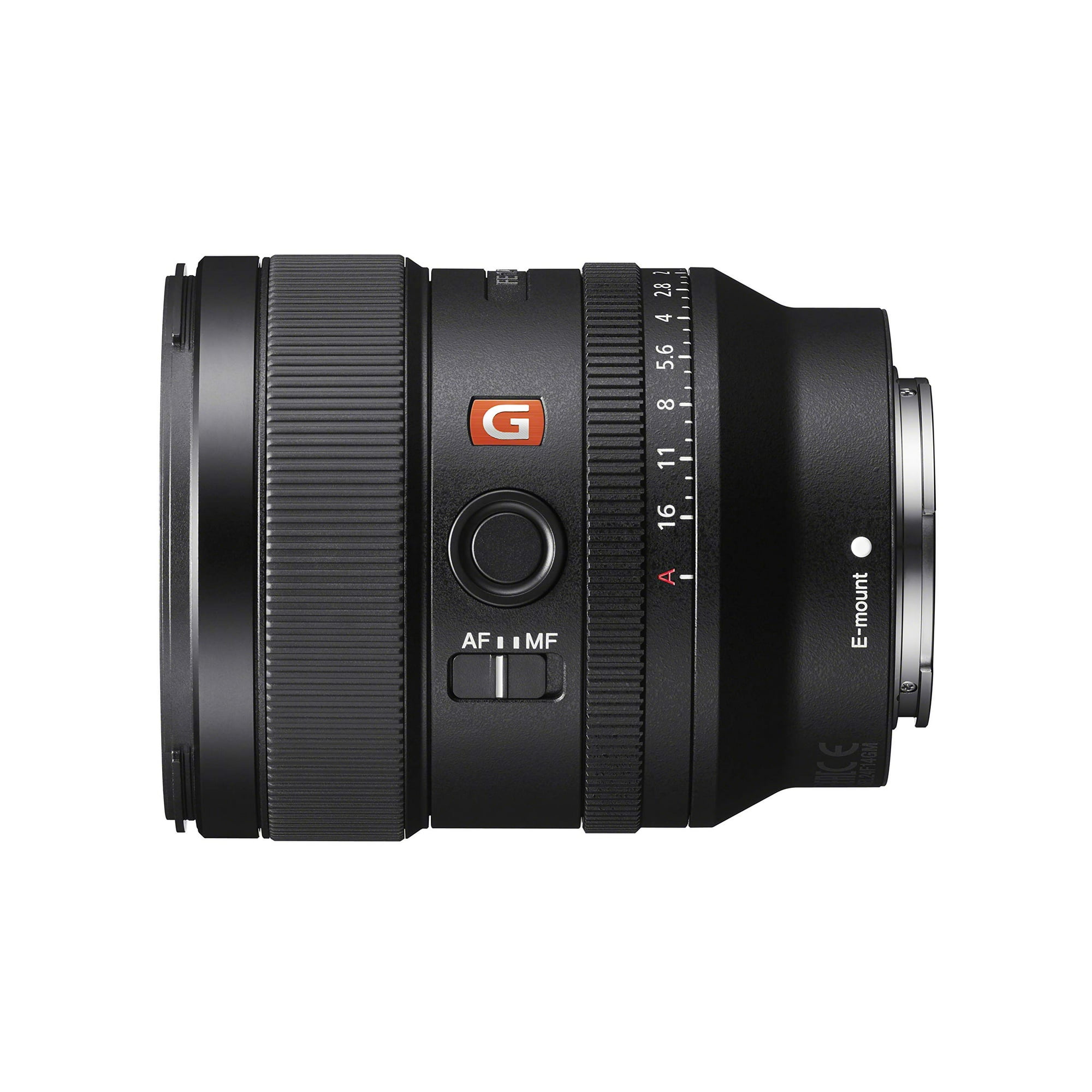 Sony E-mount FE 24mm F1.4 GM Full Frame Wide-angle Prime Lens (SEL24F14GM),  Black (Renewed)