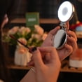 thumbnail image 4 of Phone LED Fill Rings Light with Glass 360 Degree Rotate Brightness Adjustable Selfie Light for Phone 16 15 14, 4 of 9