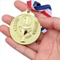 thumbnail image 2 of 60 Piezas Medallas de Premio Plata Bronce Medallas de 1º 2º 3º Premios para Concursos, 2 of 6