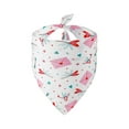 thumbnail image 2 of Valentine's Dog Bandana, Water Scarf Dog, Soft Cotton Adjustable Pet Scarf for Small, Medium, and Large Dogs, Cute and Comfortable Dog Accessory(17.7"*25.6",E), 2 of 3