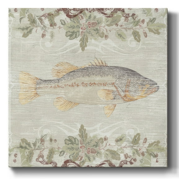 Cabin Christmas I- Gallery Wrapped Canvas