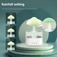 thumbnail image 5 of Humidificador de aire en forma de seta con tanque de agua de luz nocturna LED de 7 colores 300/450 ml, 5 of 9