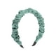 thumbnail image 1 of Ofertas Únicas 1 Pc Diadema Plisada Accesorios de Satén para Mujeres Azul Lago, 1 of 5
