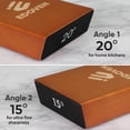 thumbnail image 3 of Knife Sharpener Tool – Rolling Knife Sharpener Kit with Diamond & Ceramic Discs, Magnetic 15° & 20° Angle Guide, Manual Kitchen Knife Sharpener for Steel Knives, Ideal Gift, 3 of 8