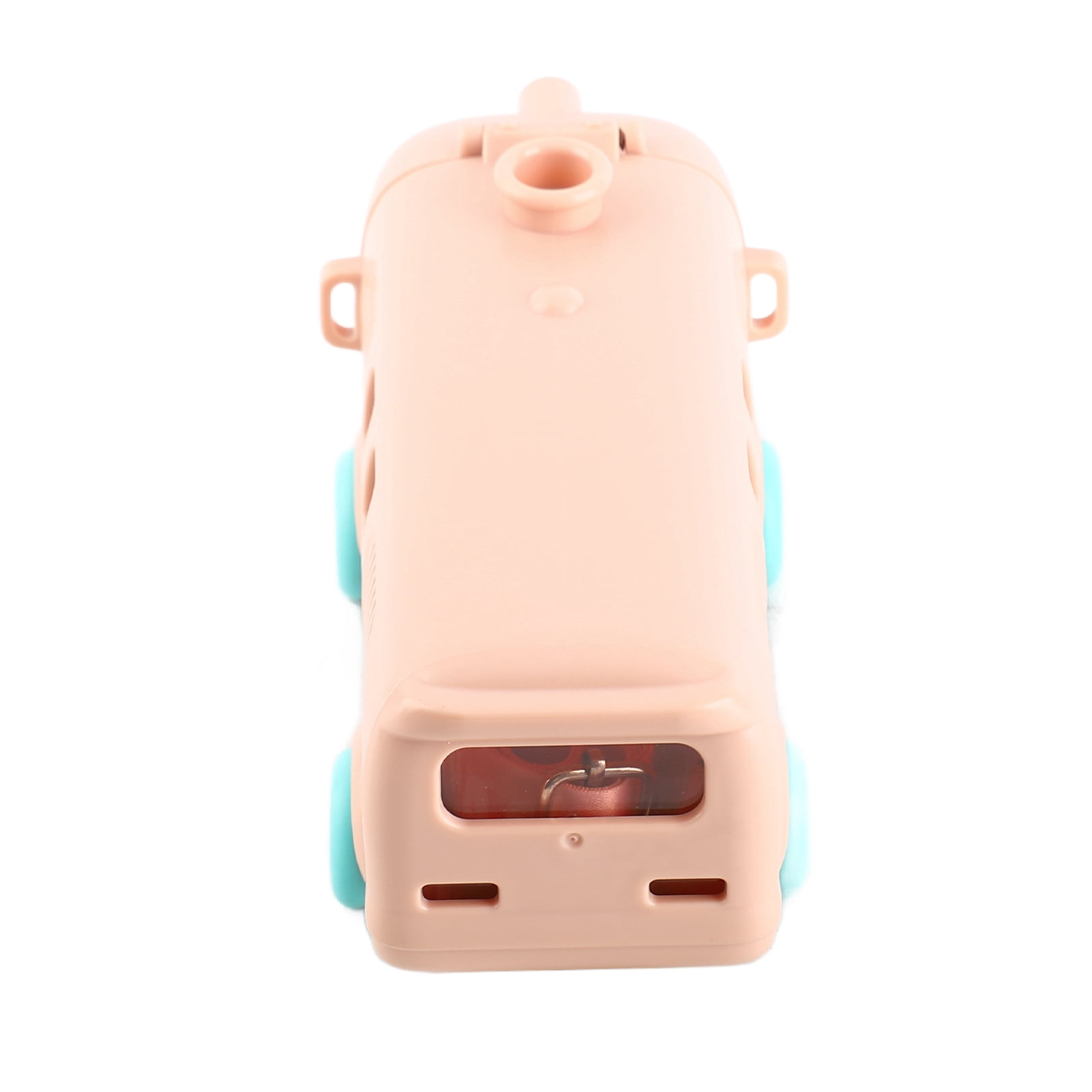 Rupoun Bus Shape Water Bottle with Straw Cute School Bus Portable Leak Proof Tritan Water Cup For Toddler Travel Pink 16.9 oz / 500ml