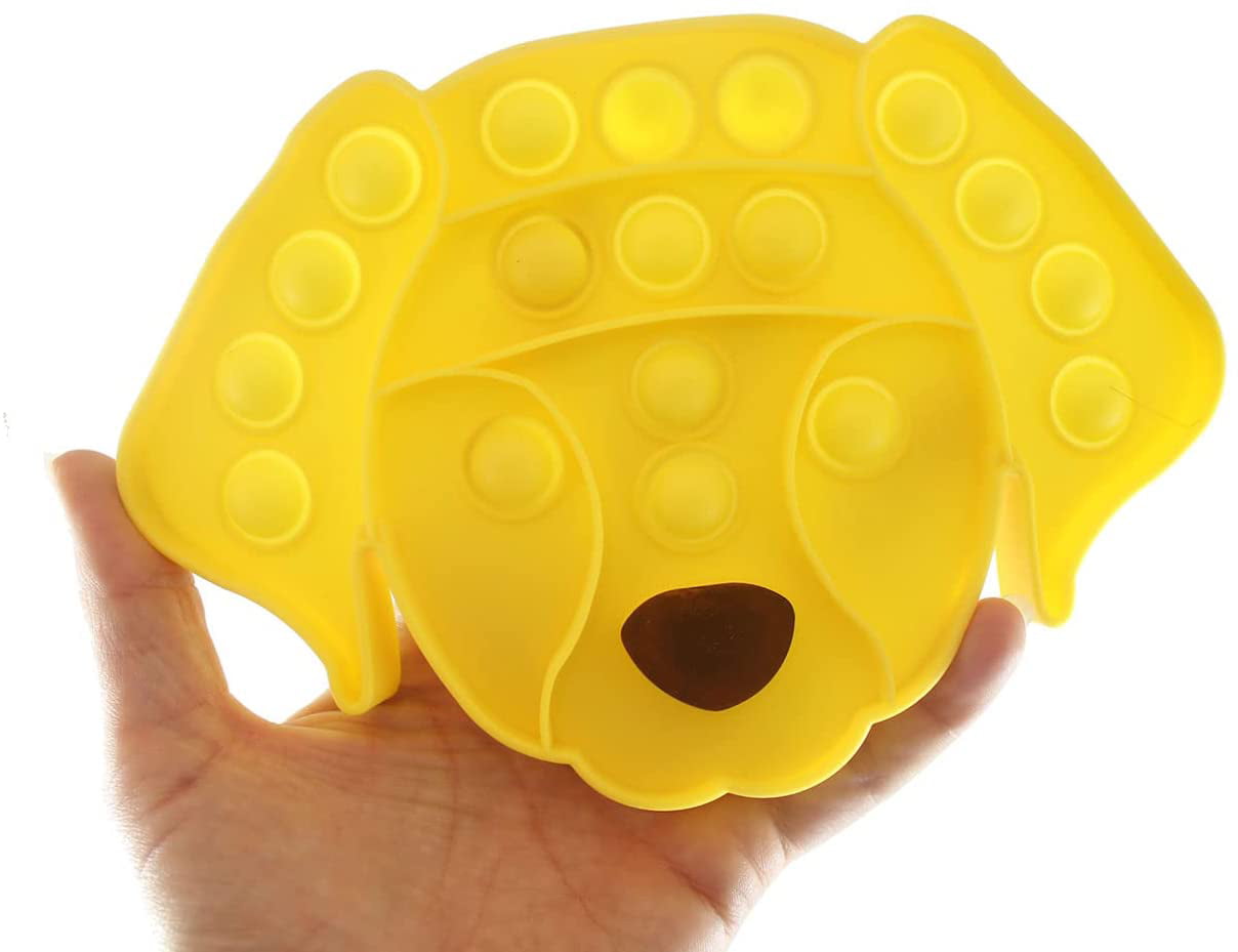 Stuff Certified® XXL Pop It - 300mm Extra Extra Large Fidget Anti Stress  Toy Bubble Toy Silicone Square Yellow