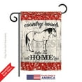 thumbnail image 2 of Breeze Decor BD-FA-G-110120-IP-BO-D-US18-WA 13 x 18.5 in. Country Roads Hores Nature Farm Animals Impressions Decorative Vertical Double Sided Garden Flag, 2 of 4
