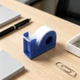 thumbnail image 7 of Desktop Tape Dispenser with Tape Roll, Small Plastic Tape Cutter Holder, Lightweight Adhesive Tape Dispenser, Office Stationery Supply for Home Office Desk Wrapping Craft Daily Use, 7 of 7