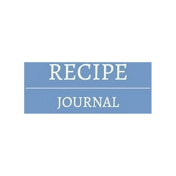 Recipe Journal, (Hardcover)