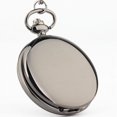 thumbnail image 2 of Pocket Watch,Retro Vintage Men Steampunk Smooth Surface Pendant Chain Classic Pocket Watch, 2 of 5
