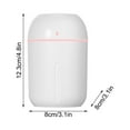 thumbnail image 2 of Wovilon Humidifiers For Bedroom Humidifiers Humidifier Humidifiers For Large Room Humidifier Small Home Bedroom Water Replenishment Instrument Office Car Humidifier Colorful Lights, 2 of 7