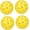 Yellow, variant on Glow in The Dark Pickleballs - Light up Pickleball Balls Indoor Outdoor Pickleballs Usapa Approved, Pickle Balls 4 Pack Sports Equipment Gifts for Pickleball Lovers
