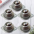 thumbnail image 1 of FUTUREORYY 5 Pcs Roues Rondes en Acier Inoxydable pour une Installation Facile et une Utilisation Professionnelle, 1 of 7