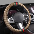 thumbnail image 3 of Juego de tres piezas de cojines para coche, de lino, bonitos, sin ataduras, para las cuatro estaciones, universales, para asientos, modernos, 3 of 5